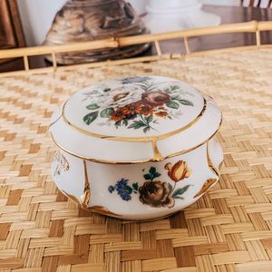 Vintage Chris Dan Limoges France keepsake box